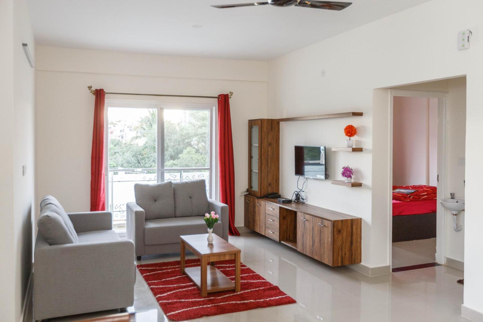 Pinnacle Serviced Apartments Бангалор Экстерьер фото